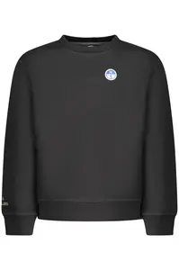 NORTH SAILS CHILDREN'S BLACK ZIP-UP SWEATSHIRT