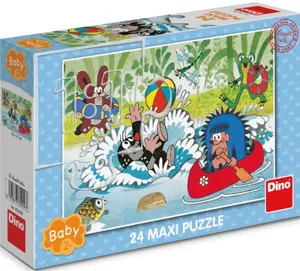 Puzzle Krtek ve vodě 24 dílků maxi (poškozená)