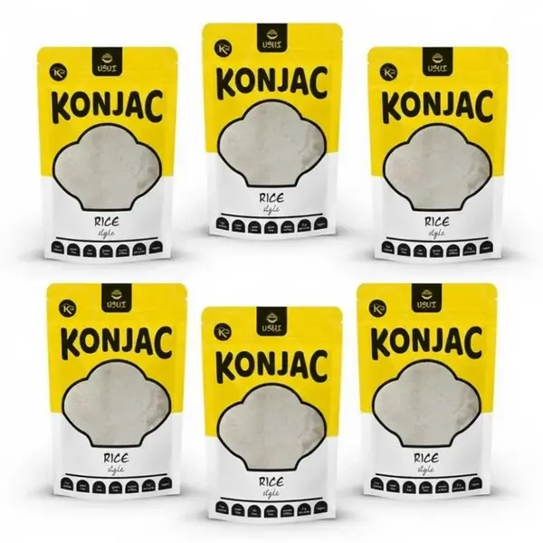 USUI Konjakové těstoviny ve tvaru rýže, výhodný balíček 5+1