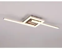 Stropné/nástenné osvetlenie LED Viale, matný nikel%