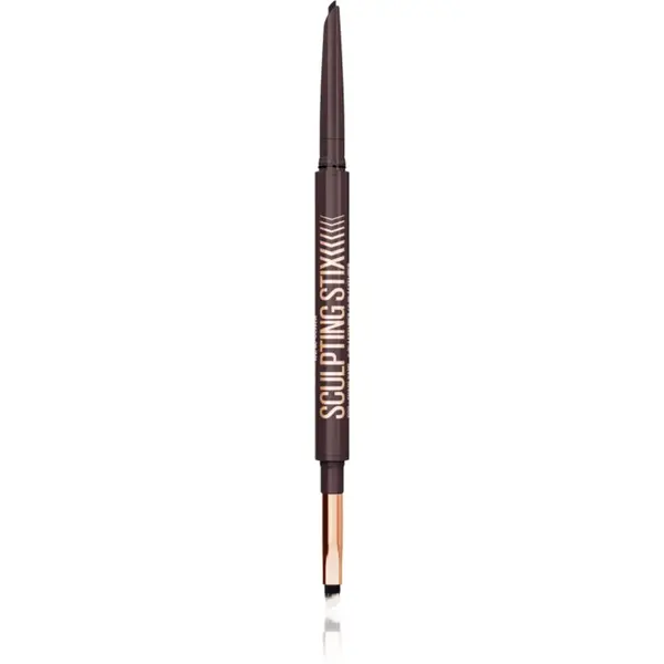 MAYBELLINE NEW YORK Sculpting Stix automatická tužka na oči se štětečkem odstín 15 Smooth Espresso 1 ks