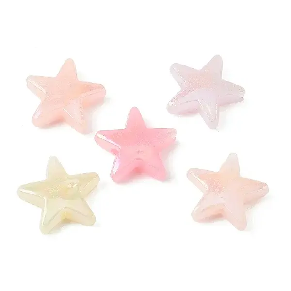 UV Plating Opaque Acrylic Beads