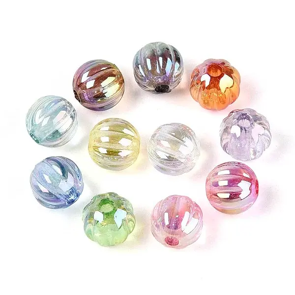 UV Plating Transparent Acrylic Beads