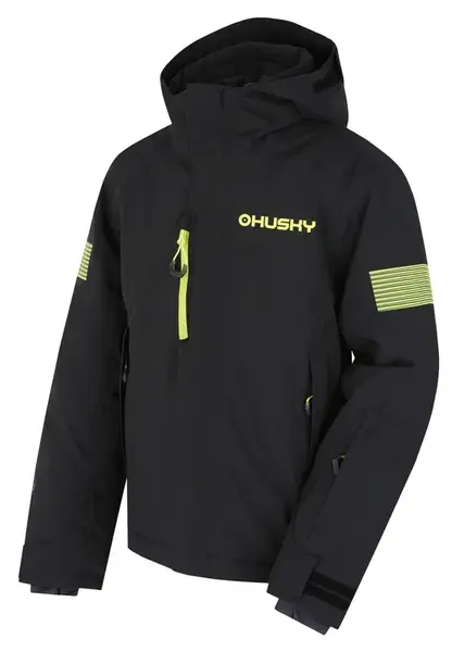 Husky Gonzal Kids 146, black Dětská ski bunda