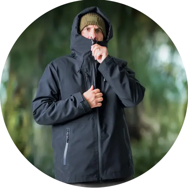 One more cast bunda splash camo knight waterproof jacket - xxxl