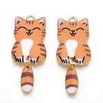 Alloy Enamel Pendants