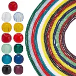 26 Strands 13 Colors Glass Beads Strands