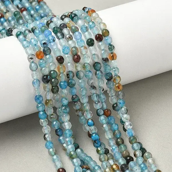 Natural Agate Beads Strands