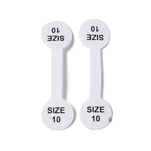 Folding Paper Ring Size Sticker