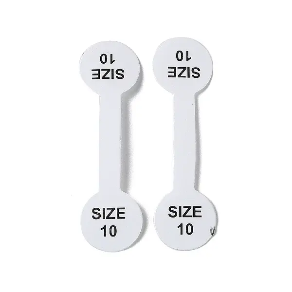 Folding Paper Ring Size Sticker