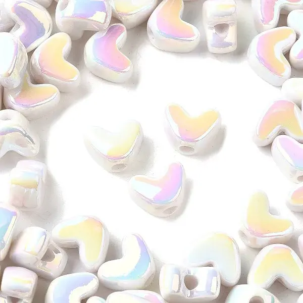 UV Plating Opaque Acrylic Beads