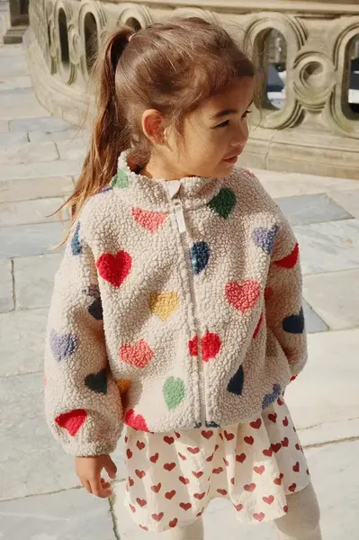 Bunda Konges Sløjd JODY TEDDY JACKET GRS více barev, KS103479