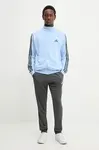 Tepláková souprava adidas pánská, modrá barva, KC1363