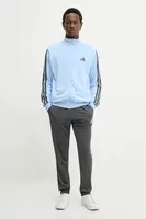Tepláková souprava adidas pánská, modrá barva, KC1363