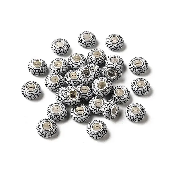 Opaque Resin European Beads