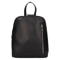 Kožený dámský batoh SendiDesign Makka - čierna