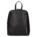Kožený dámský batoh SendiDesign Makka - černá