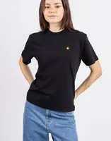 Tričko Carhartt WIP W' S/S Chase T-Shirt Black/Gold