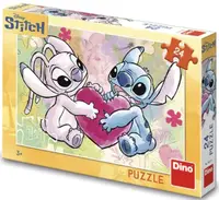Puzzle 24 Stitch Love Story - Neznámý