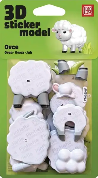 3D Samolepková ZOO - Ovce