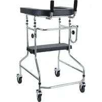 Pojízdné chodítko s opěrnou plochou a sedadlem UNIZDRAV