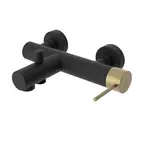 Sapho Ultrasan - Vaňová batéria, matná čierna/matná zlatá UT010VBG