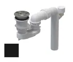 Villeroy & Boch - Vaňová odtoková súprava, Push-Open, Pure Black U909520R7