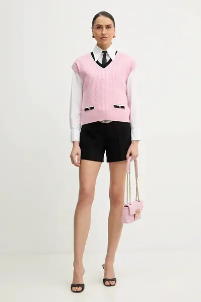 Kožená kabelka Pinko