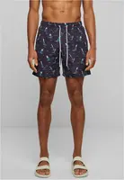 Vzor plavecké šortky surf aop
