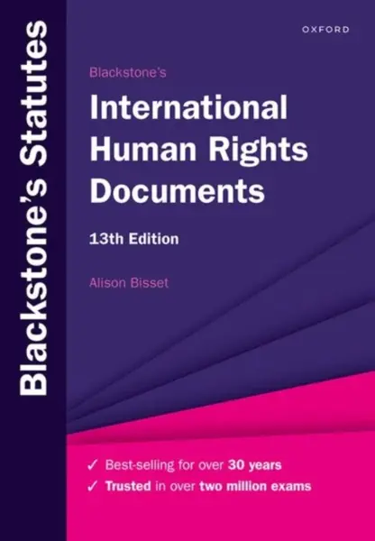 Blackstone's International Human Rights Documents - Alison  Bisset