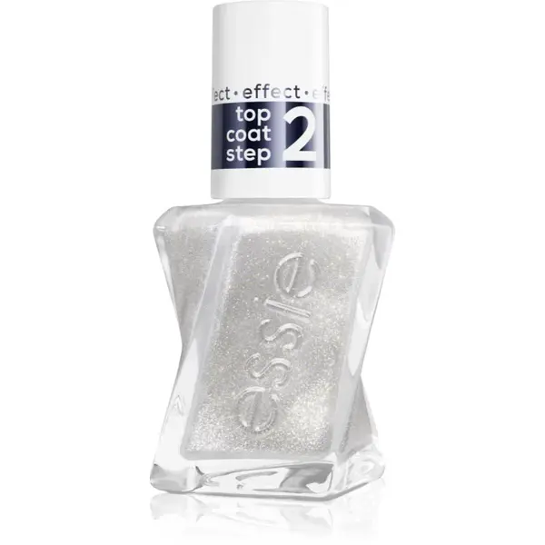 essie gel couture vrchní lak na nehty s matným efektem 574 Diamond Dust 13.5 ml