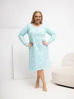 Dámska nočná košeľa s dlhým rukávom