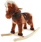 EURO BABY Houpací koník se zvuky  - hnědý