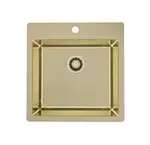 Alveus Pure Monarch - Dřez 52x53 cm, Quick-Close, gold 1149626