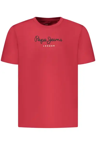 Červené triko Pepe Jeans