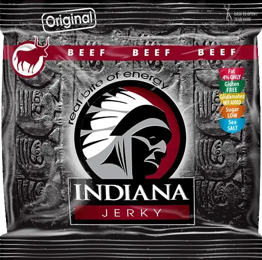 INDIANA JERKY beef (hovězí) Original 60 g