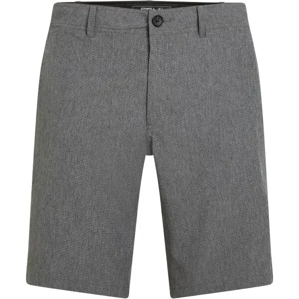 O'Neill HYBRID 19” MELANGE Pánské šortky, tmavě šedá, velikost