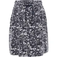 ALPINE PRO ZIRIDO Detská letná sukňa, tmavo modrá, veľkosť 128-134