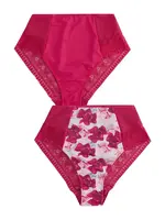 B by Ted Baker Nohavičky  sivá / ružová / biela