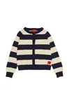Max&Co. Dětský bavlněný kardigan MAX&Co. MAXK25F KNITWEAR