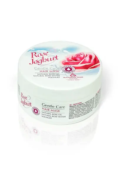 ROSE JOGHURT maska na vlasy 240 ml - Bulgarian Rose Karlovo