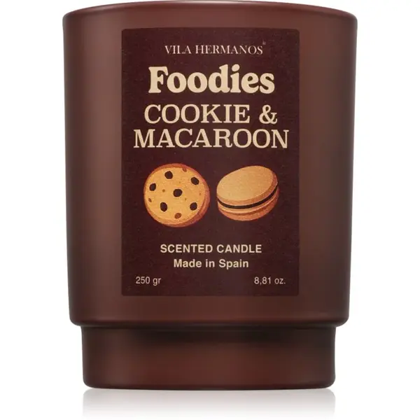 Vila Hermanos Cookie & Macaroon vonná svíčka 250 g