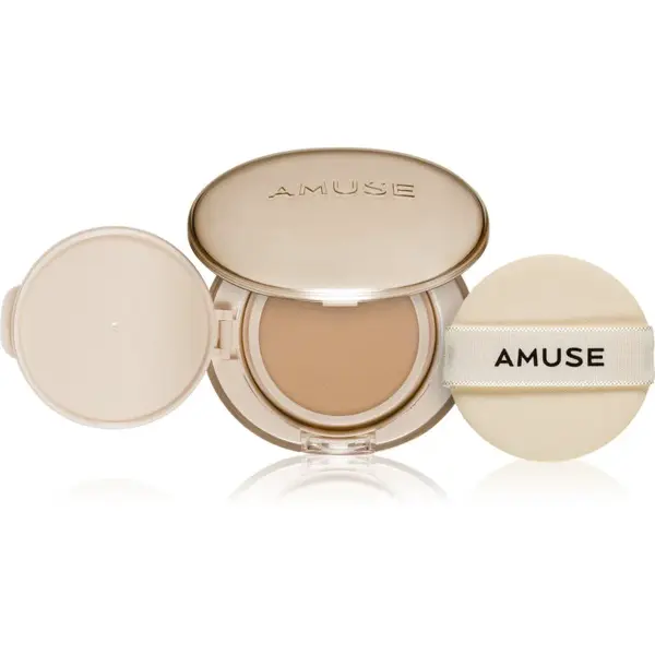 AMUSE Dew Jelly Master Cushion dlhotrvajúci make-up v hubke so strednou UV ochranou odtieň 02 Healthy 15 g