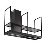 Ostrovčekový digestor Faber T-SHELF BK MATT A180