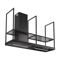Ostrovčekový digestor Faber T-SHELF BK MATT A180