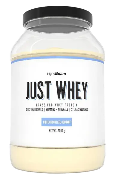 GYMBEAM Just Whey bílá čokoláda kokos 2000 g