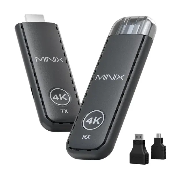 MINIX H4K Wireless HDMI to HDMI Dongle 4K Ultra HD Plug & Play 50-70m Transmission Distance