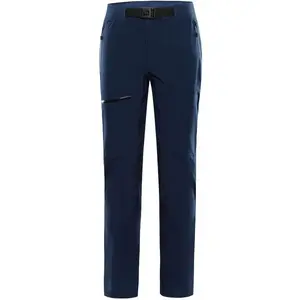 ALPINE PRO ZONER Pánské outdoorové kalhoty, tmavě modrá, velikost