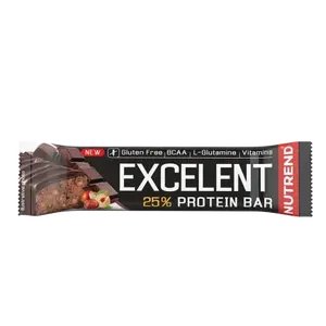 NUTREND Excelent protein bar čokoláda s oříšky 85 g