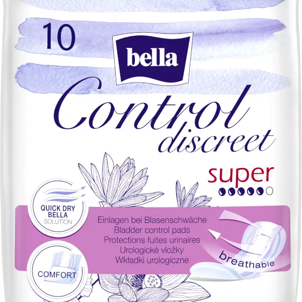 BELLA Lady Control Discreet Super urologické vložky 10 ks